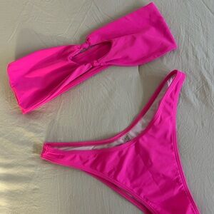 Vibrant Pink Bikini Set